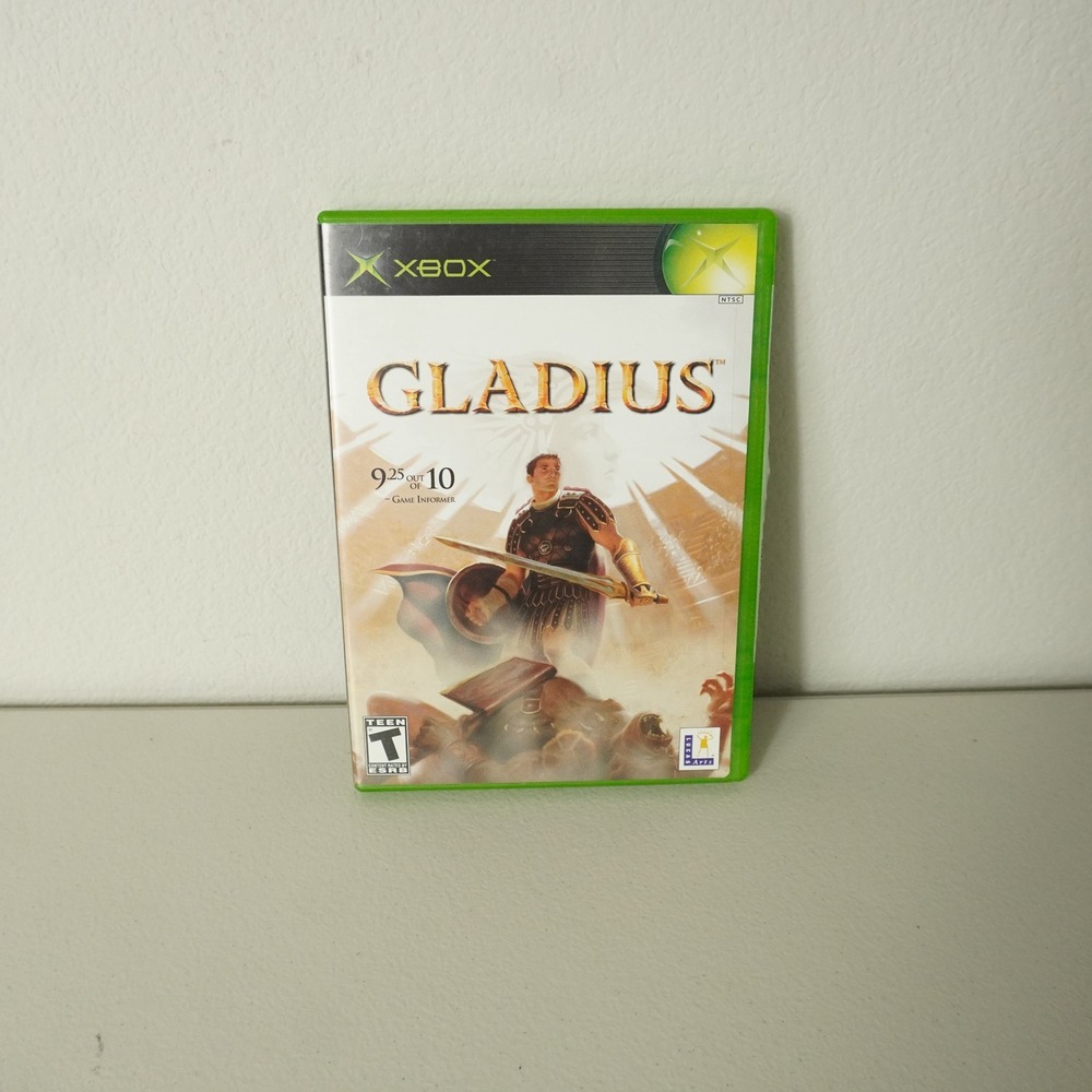 LucasArts Gladius Xbox Original Game Teen NTSC Tactical RPG Strategy CIB
